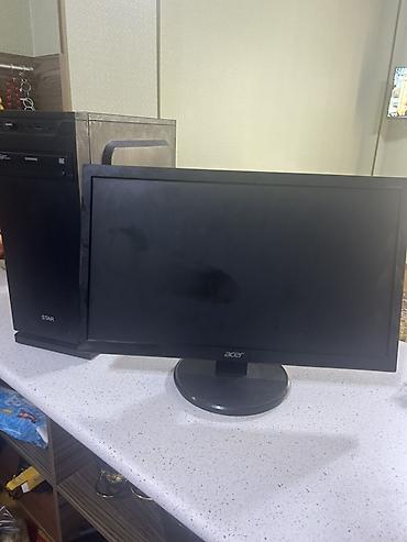 acer komputer qiymetleri: Masaüstü kompüter seti - Korpus: STAR mid‑tower, ön paneldə USB — 7