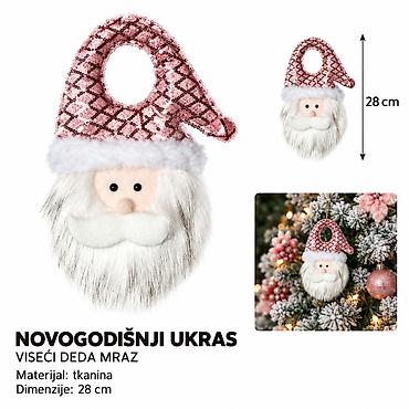 KMT Viseći ukras Deda Mraz od tkanine 2905307 - Brend: Kmt Style -