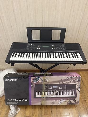 Синтезаторлар: Синтезатор Yamaha PSR‑E373 - 61 полноразмерная клавиша с динамикой — 1