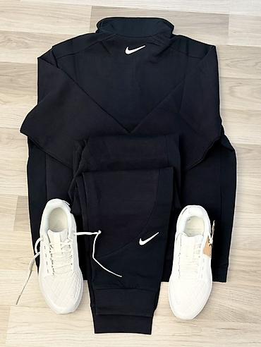 ucuz paltolar: İdman dəsti, Nike, 2XL, rəng - Qara — 4