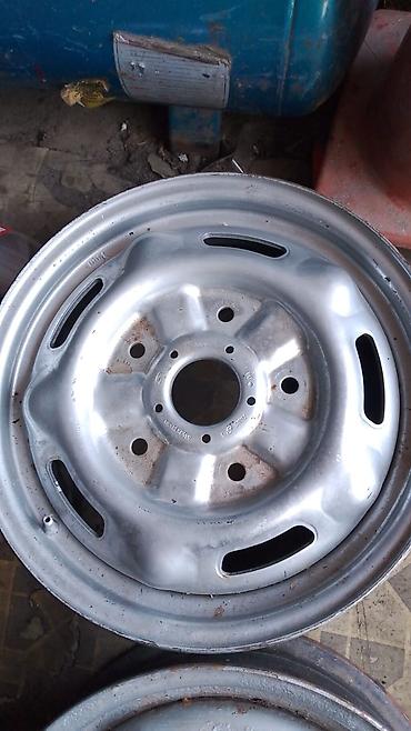 qiş tekeri: Məhsul: Polad disk təkər cütü fort ucundu - Material: Polad, gümüş — 2