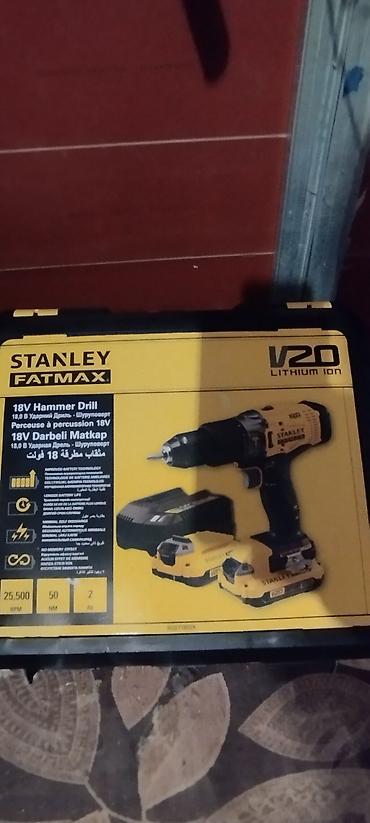 led fanar: Stanley FatMax V20 18V Darbəli Matkap-Şurup qaynadan dəst - — 1