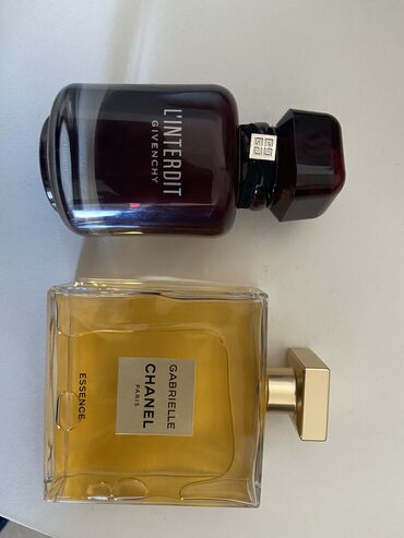 Ətriyyat: Givenchy 50ml Chanel Gabrıelle 100ml İkisi birlikdə 220 azn