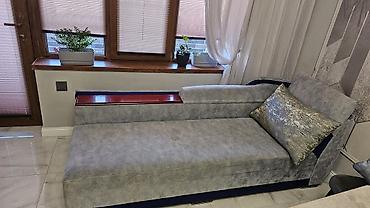 Divanlar: Divan, İşlənmiş, Açılmayan, Bazasız, Vеlur parça, Çatdırılma yoxdur — 2