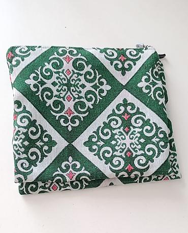 fabric case: Текстильные косметички/органайзеры на молнии с этническими и — 3