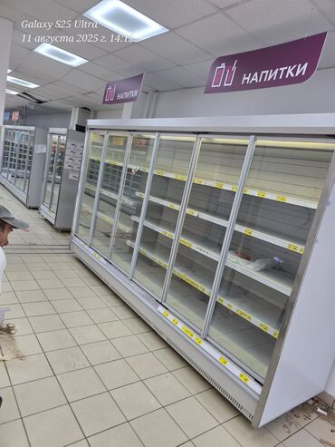 Холодильные витрины: Для молочных продуктов, Кондитерские, Для мяса, мясных изделий, Россия, Италия, Б/у — 15