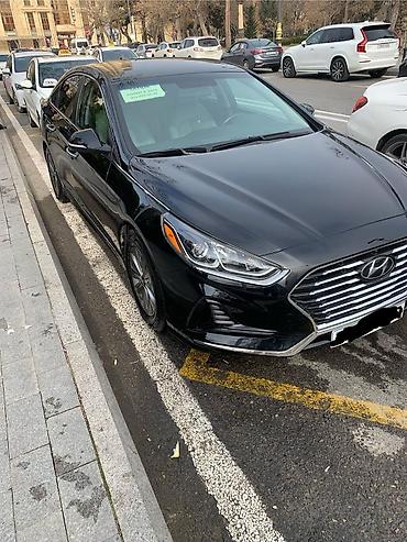 Hyundai: Hyundai Sonata sedan - Korpus rəngi: qara, xrom detallı iri ön — 5