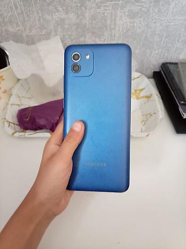 samsung a03 kabrolari: Samsung Galaxy A03, 64 GB, rəng - Mavi, İki sim kartlı — 4
