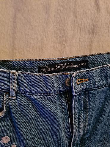 cloe torbe: Ženske skinny farmerke LCW JEANS sa cvetnim detaljima i efektom — 3