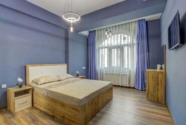 гостиница бишкек квартира: 1 бөлмө, Душ кабинасы, Кондиционер, Унаа токтотуучу жай