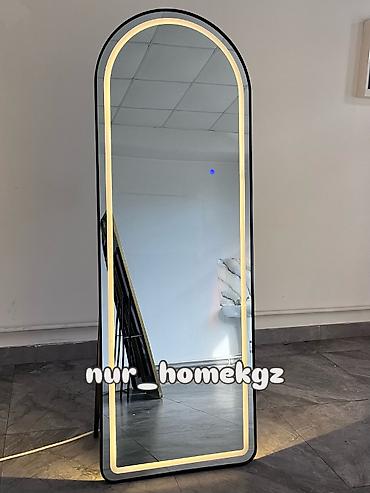 Күзгүлөр: Напольное зеркало с LED‑подсветкой, арочная форма - Размер — 2