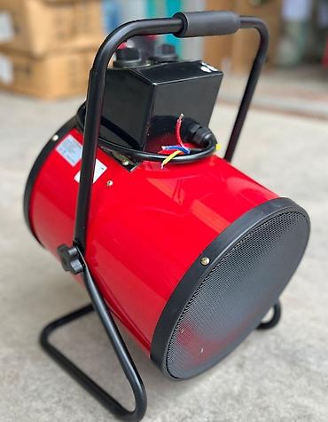 isidici ventilyator: Sənaye tipli elektrikli fan isidici - Model: QY-50YH (etiketdə “Fan — 6