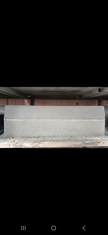 Məhsul: Beton bordür daşları Təsvir: - Səki və yol kənarları üçün