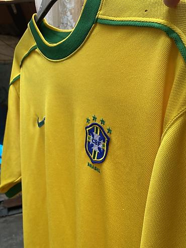 Спортивная форма: 🇧🇷 ⚽️ Оригинальная винтажная футболка сборной Бразилии "ЧМ по — 11
