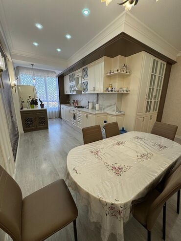 купить квартиру в строящемся доме в бишкеке: 4 комнаты, 150 м², Элитка, 4 этаж, Евроремонт