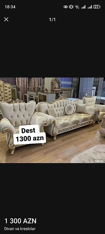 Sifarişlə divanlar: Divan, Qonaq otağı üçün, Parça, Bazasız, Açılmayan — 11