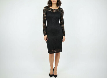 krótkie żakiety do sukienek: Sukienka damska, rozmiar S