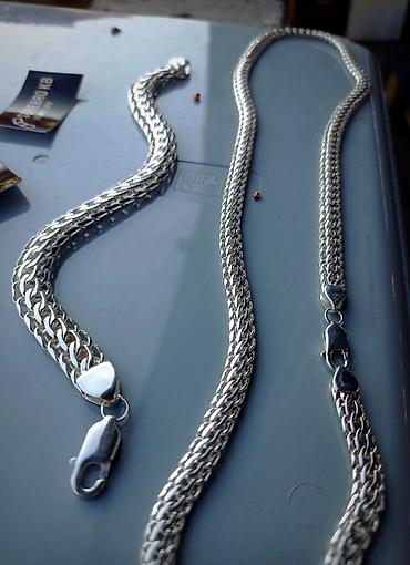 Серебряные цепочки: Бисмарк на 150 гр 55 см Ручная работа на заказ Делаю — 12