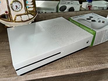 irsad playstation 4: Xbox One S konsolu – ağ rəngdə Xüsusiyyətlər: - Modellər: Xbox One S — 1