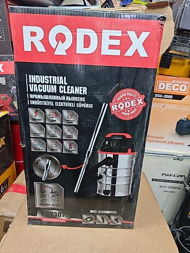Промышленный пылесос RODEX Основные характеристики: - Питание