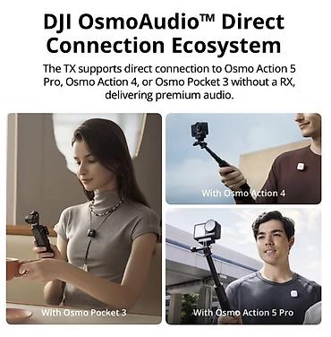 səsgücləndirici: DJI Mic Mini – yüngül, portativ simsiz mikrofon sistemi 2 TX şarj — 3