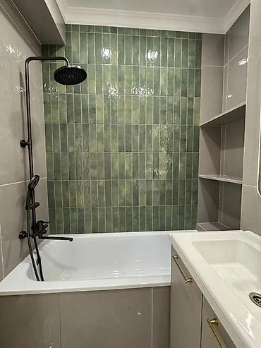 gala group: 3 комнаты, 96 м², Асанбай мкр Элитка, 10 этаж, Дизайнерский ремонт — 9