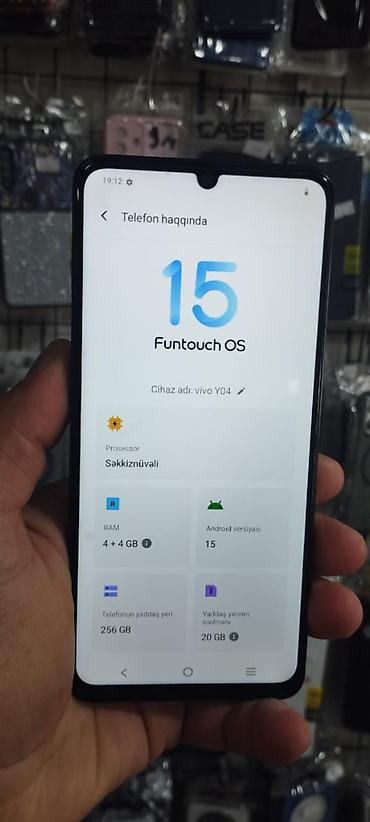 vivo v29: Vivo Y3s, 256 GB, rəng - Bej, Sensor, Barmaq izi, İki sim kartlı — 2