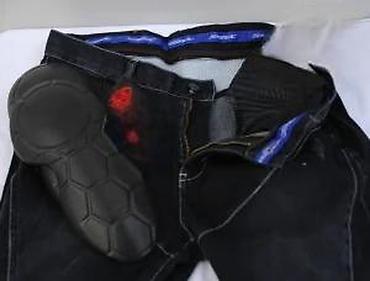 Farmerke: Muške crne farmerke – moto/urban stil - Kroj: slim/straight sa — 21