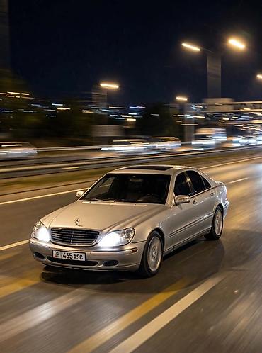 Mercedes-Benz S-Class: 1999 г., 4.3 л, Автомат, Бензин, Седан