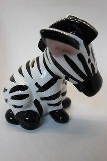 mor tekstil novi pazar: STARA KERAMIČKA FIGURA ZEBRE, ŠTEDNA KASA, RARITET | Stara figura — 10