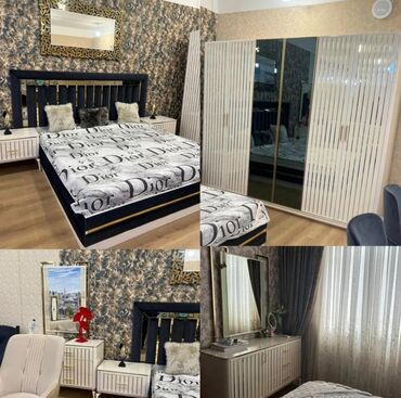 Yataq otağı dəstləri: Yataq Desti 1750 azn satilir‼️matras baza var.Turkiye istehsalidir
