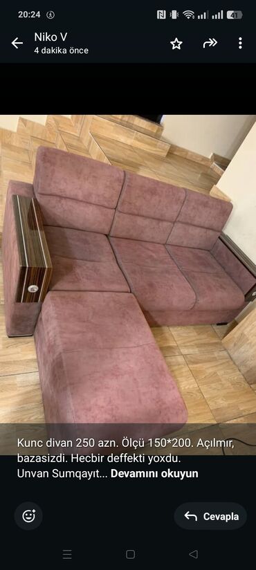 кресло кровать в баку цены: Künc divan lalafo.az -da кресло кровать в баку цены: Künc divan