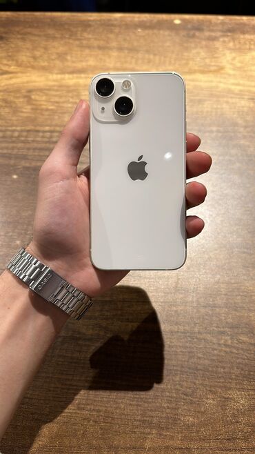 Apple iPhone: IPhone 13 mini, 128 ГБ, Белый, Беспроводная зарядка, Face ID, С документами