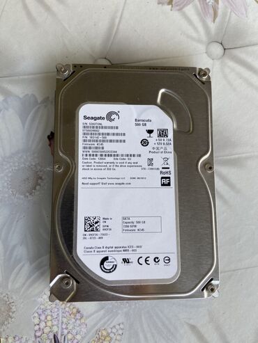 купить принтер цветной: Накопитель, Seagate, HDD, 512 ГБ, 3.5", Для ПК