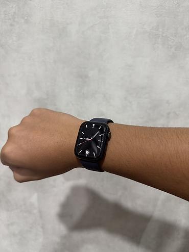 Apple Watch: Модель: Series 7 Память: 32 GB АКБ: 86% Цвет: Midnight Состояние — 1