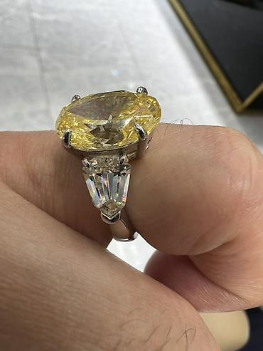 Серебряные украшения: Кольцо, Коктейльное, Проба 925, Женские, Новый — 3
