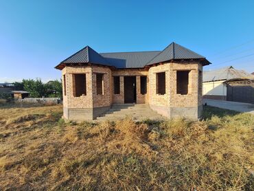 продаю дом село джал бишкеке: Дом, 140 м², 5 комнат, Собственник, ПСО (под самоотделку)
