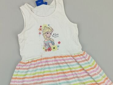 szara długa sukienka letnia: Dress, Disney, 4-5 years, 104-110 cm, condition - Good