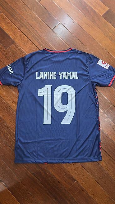 Butslar: Yeni A Class Lamine Yamal Barcelona FK Futbolkalar📌 Ağ və Göy Ağ M — 2