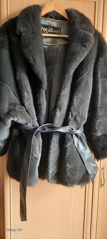 ame: Шуба из норки NAFA Mink BLACKGLAMA - Натуральный мех норки категории — 1