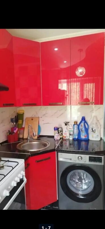 недостроенные дома в бишкеке: 1 комната, Риэлтор, Без подселения, С мебелью полностью