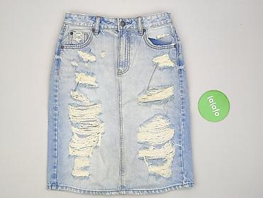 distressed jeans: Stradivarius, Spódnica damska, rozmiar XS — 2