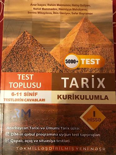 Тесты: Anar İsayev test toplusu təzədir yazılmayıb — 3