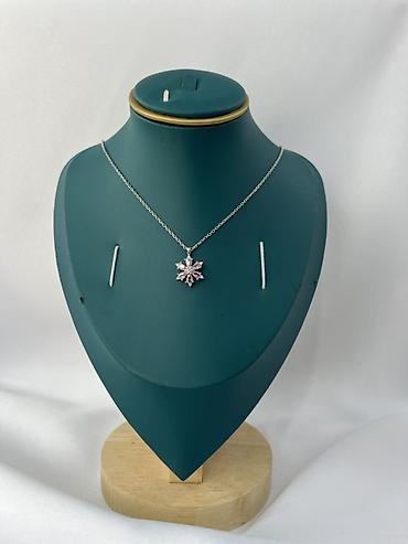 ailə qurmaq: Gümüş rəngli zərif boyunbağı kolleksiyası - Material: gümüş rəngli — 7