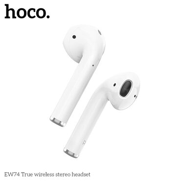 наушники ipod 5: Каптагычтар, Hoco, Жаңы, Электр зымсыз (Bluetooth), Классикалык