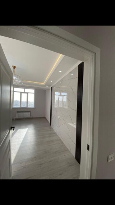 ош парк газетасы: 1 комната, 45 м², Элитка, 11 этаж, Евроремонт