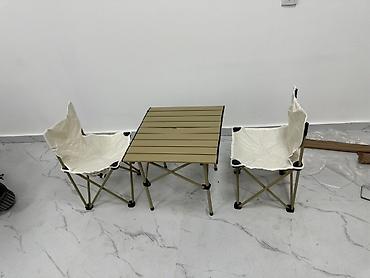 стол ратанг: Складной туристический комплект для отдыха: стол + 2 стула. - — 1