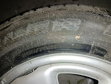 Колеса в сборе 205 / 70 / R 15, Всесезонная, Б/у, 1 шт, Легковые, Железные, отверстий - 5 at lalafo.kg Колеса в сборе 205 / 70 / R 15, Всесезонная, Б/у, 1 шт, Легковые, Железные, отверстий - 5