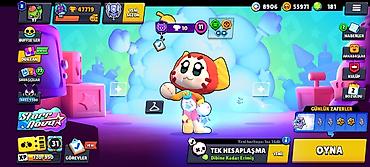 brawl stars 2: Brawl Stars hesabı. Hesabda ümumilikdə **89/102 döyüşçü** mövcuddur — 9