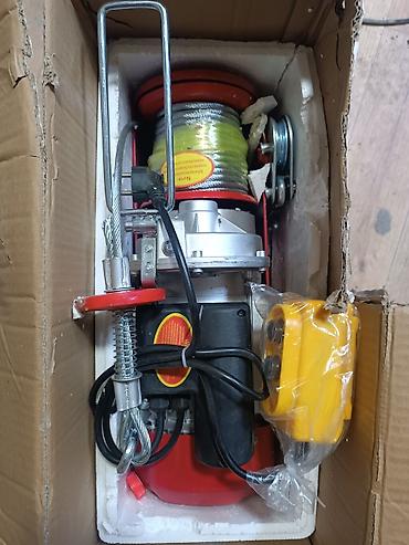 Тельферы: Электрическая таль (лебёдка) с тросом и пультом управления Описание — 3